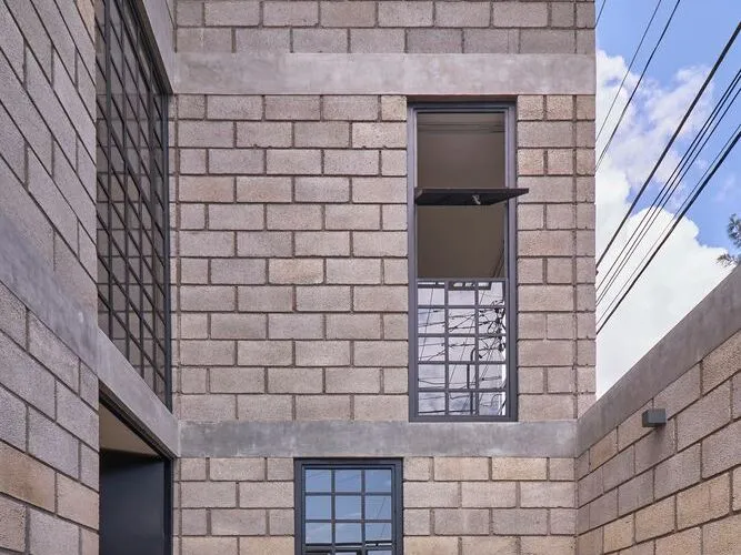 Obra realizada com blocos One Blocos Max